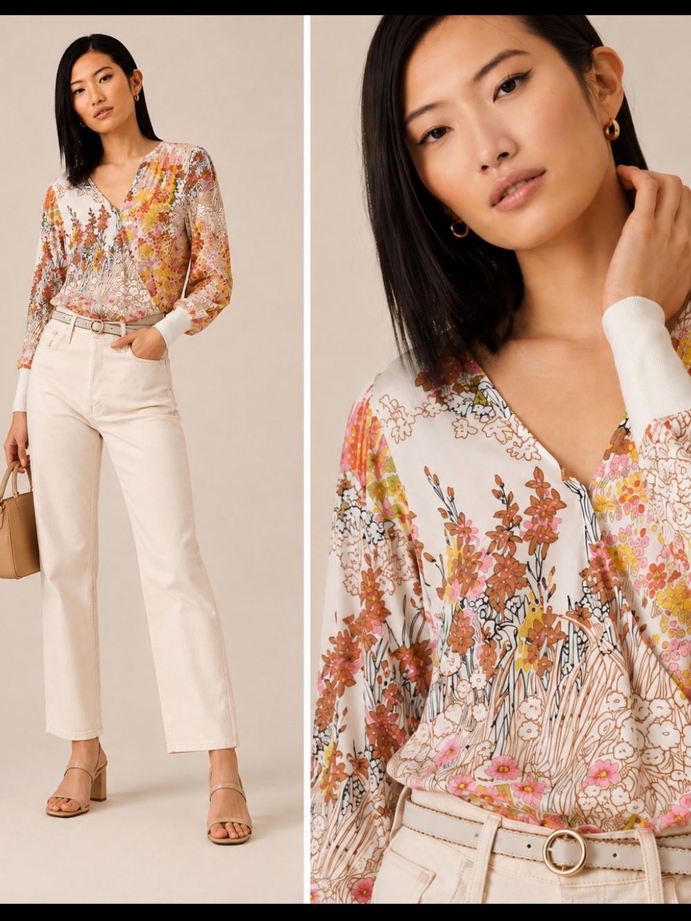 Anthropologie Tiny Callie Floral Top
